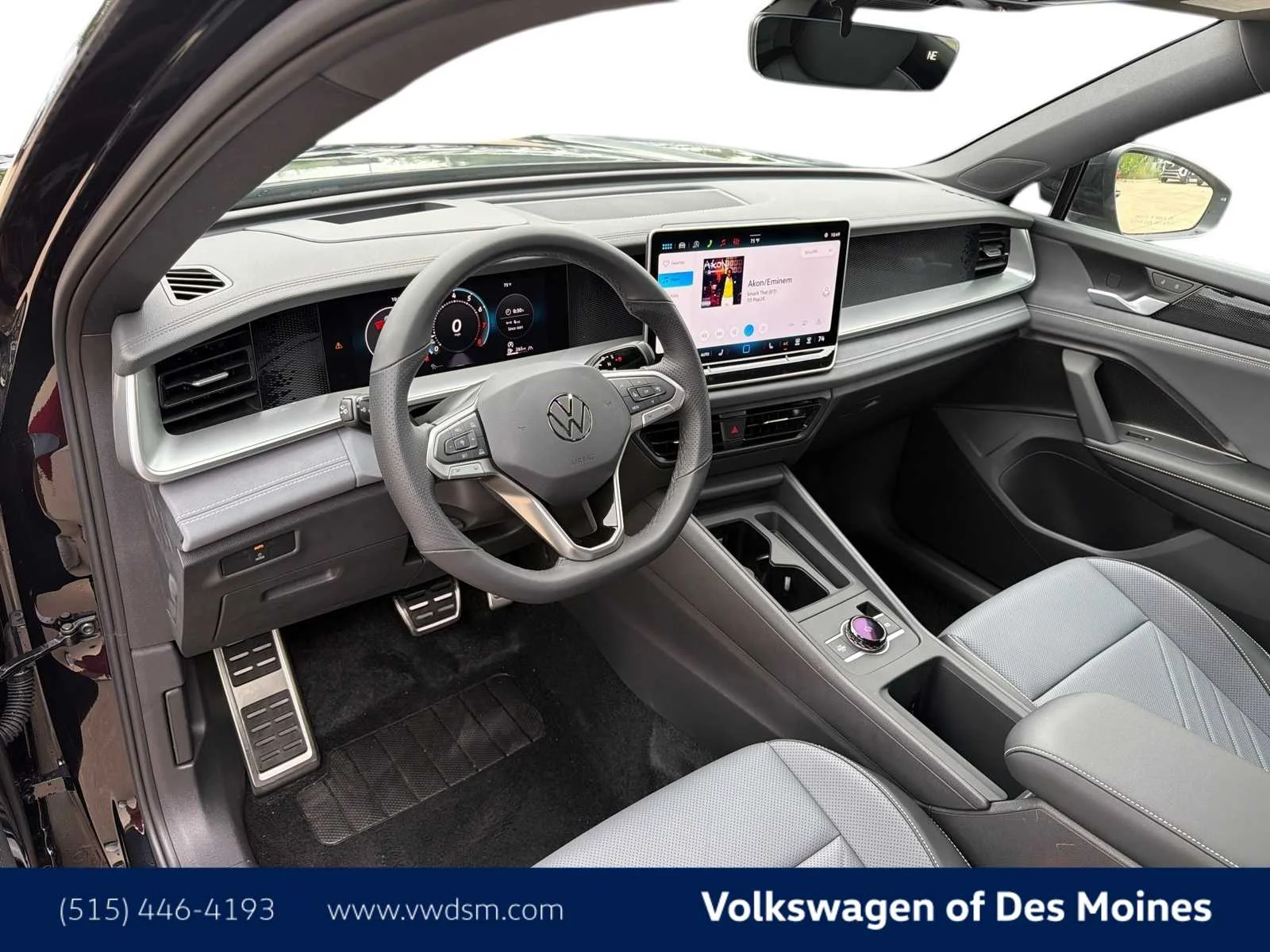 New 2026 Deep Black Pearl Volkswagen SE R-Line Black image 2