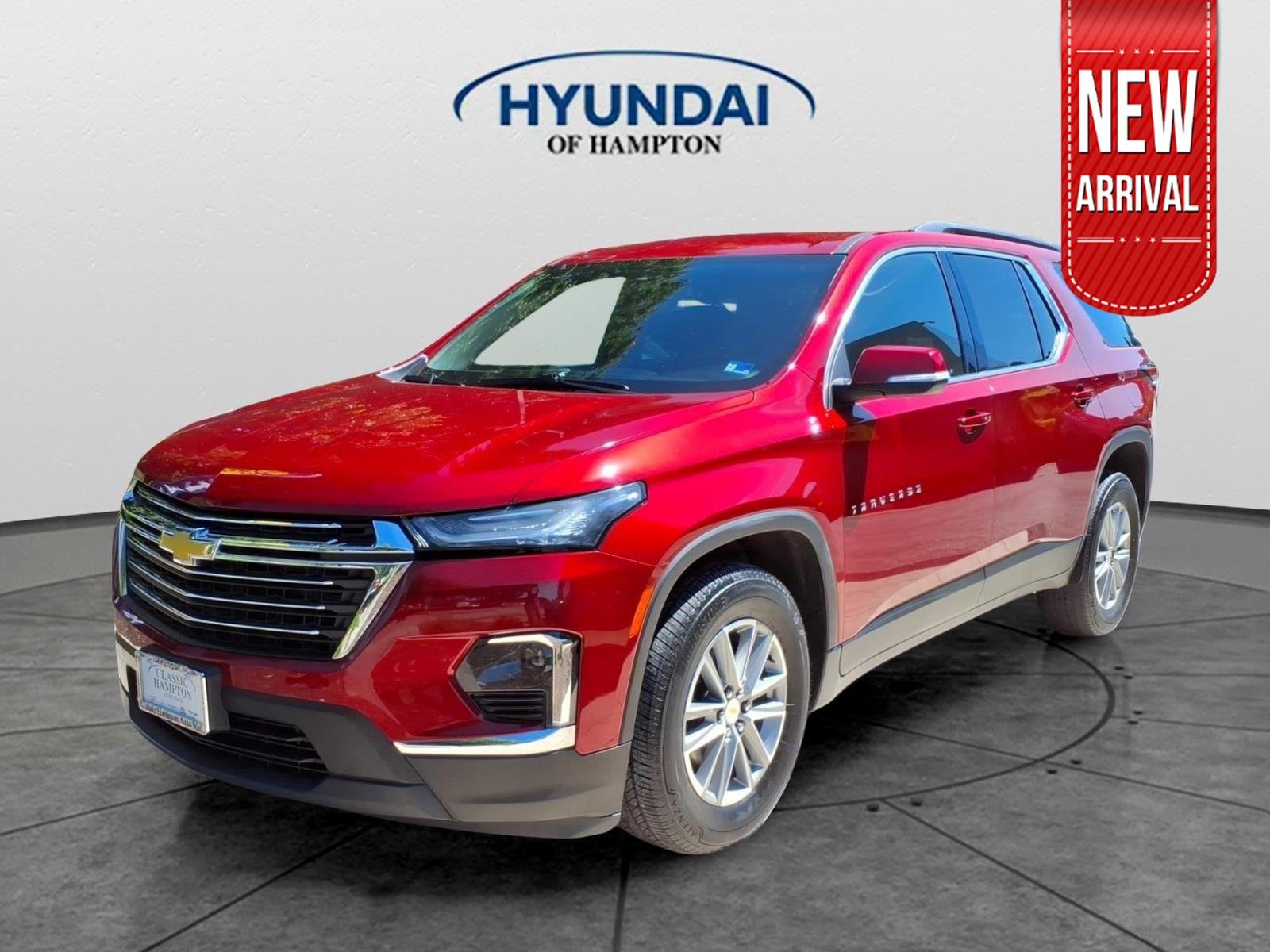 Used 2023 Radiant Red Tintcoat Chevrolet LT Cloth image 1