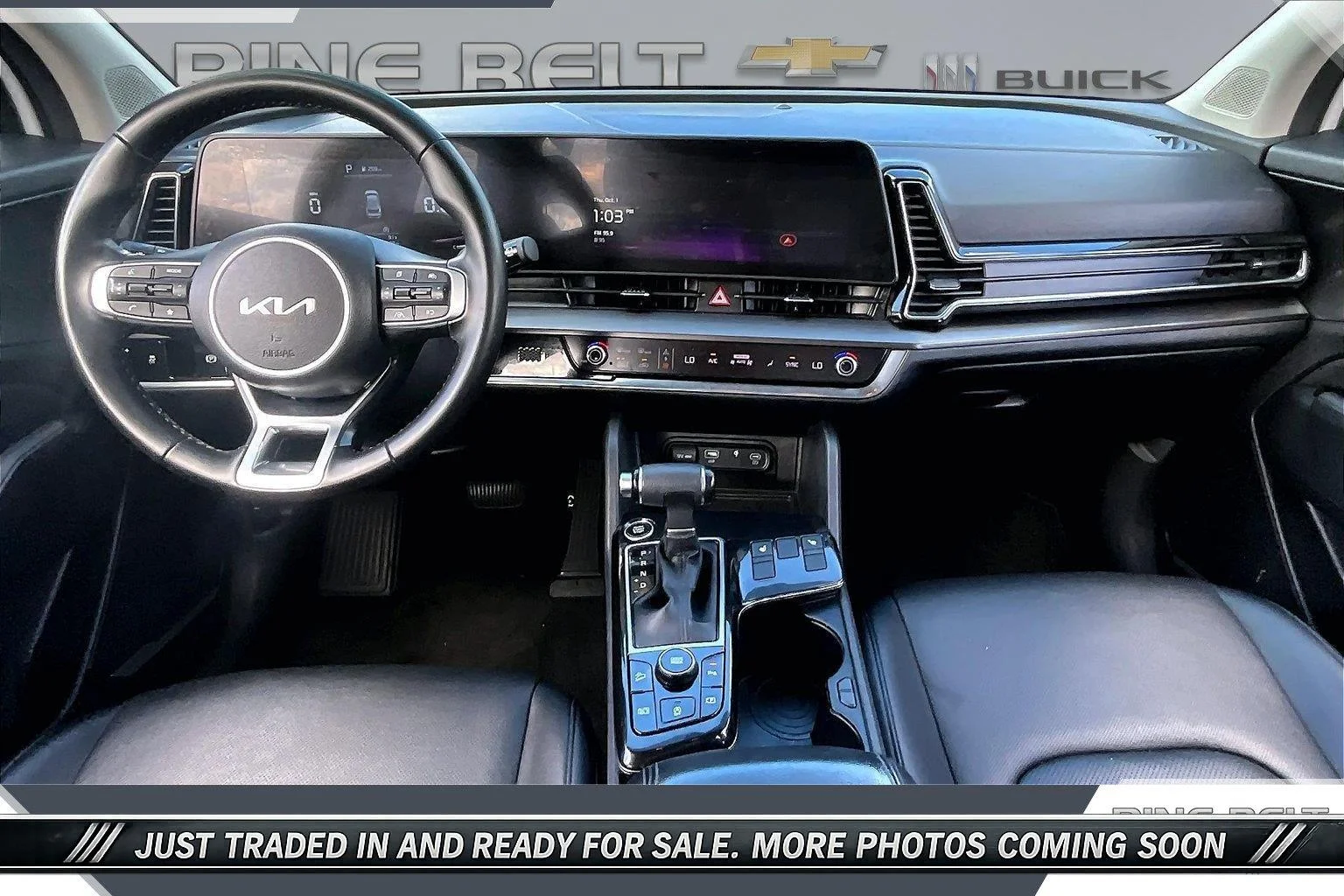 Used 2023 Glacial White Pearl Kia EX image 13