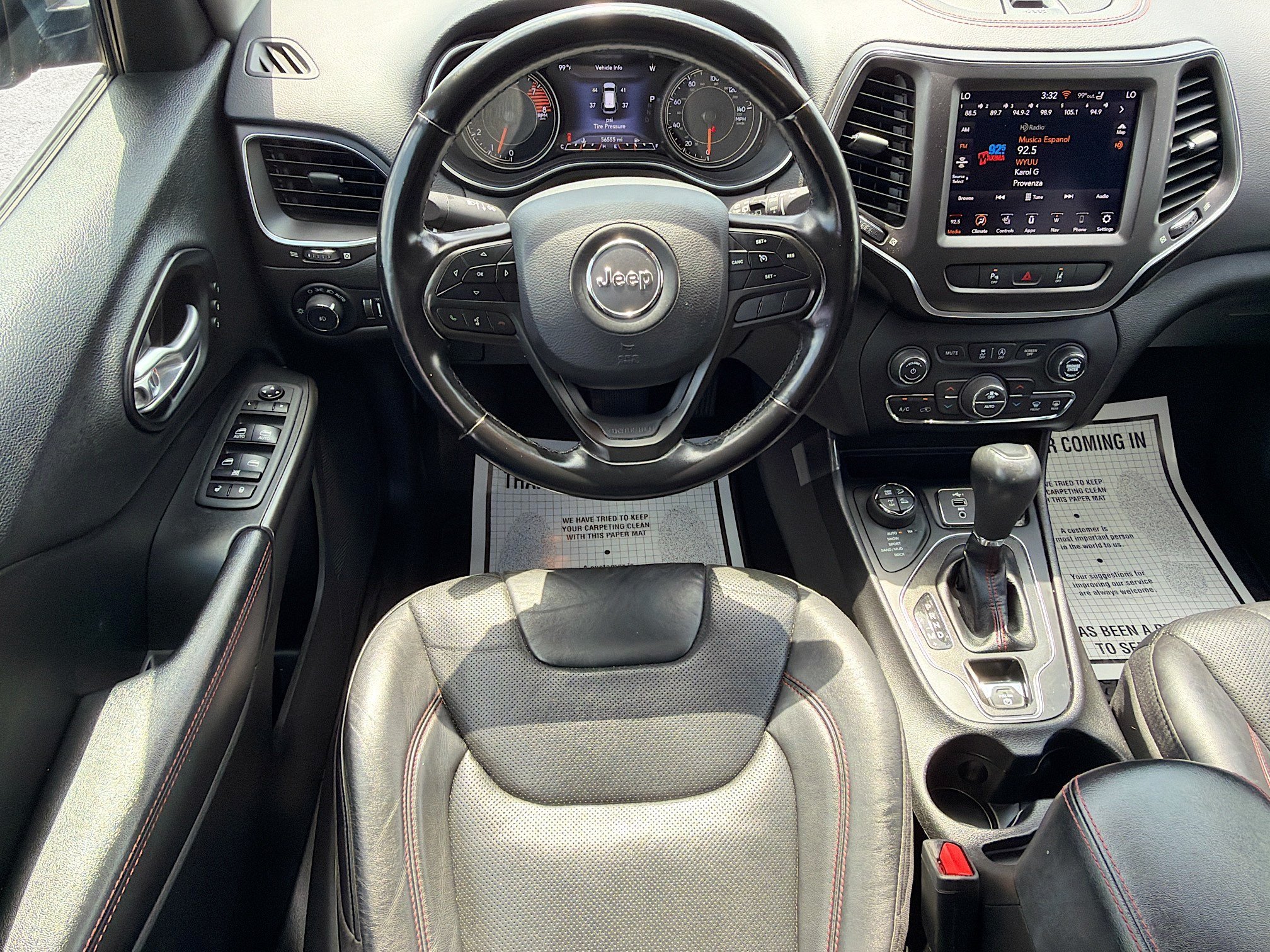 Used 2021 Velvet Red Pearlcoat Jeep Trailhawk image 17