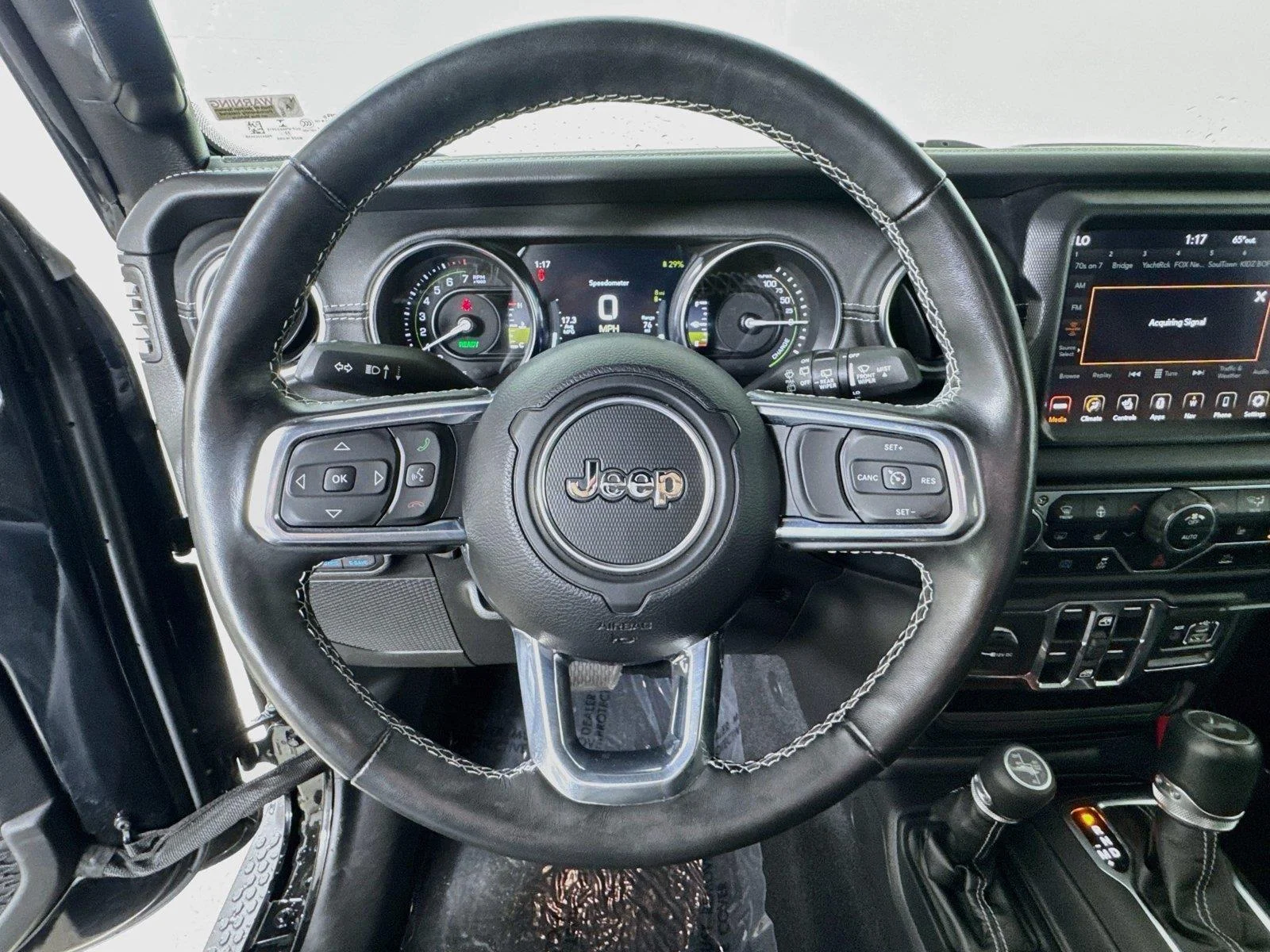 Used 2023 Black Clearcoat Jeep Sahara image 11