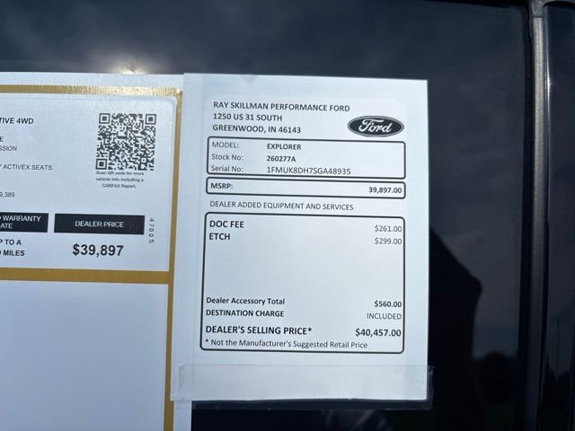 Certified Used 2025 Vapor Blue Ford Active image 3