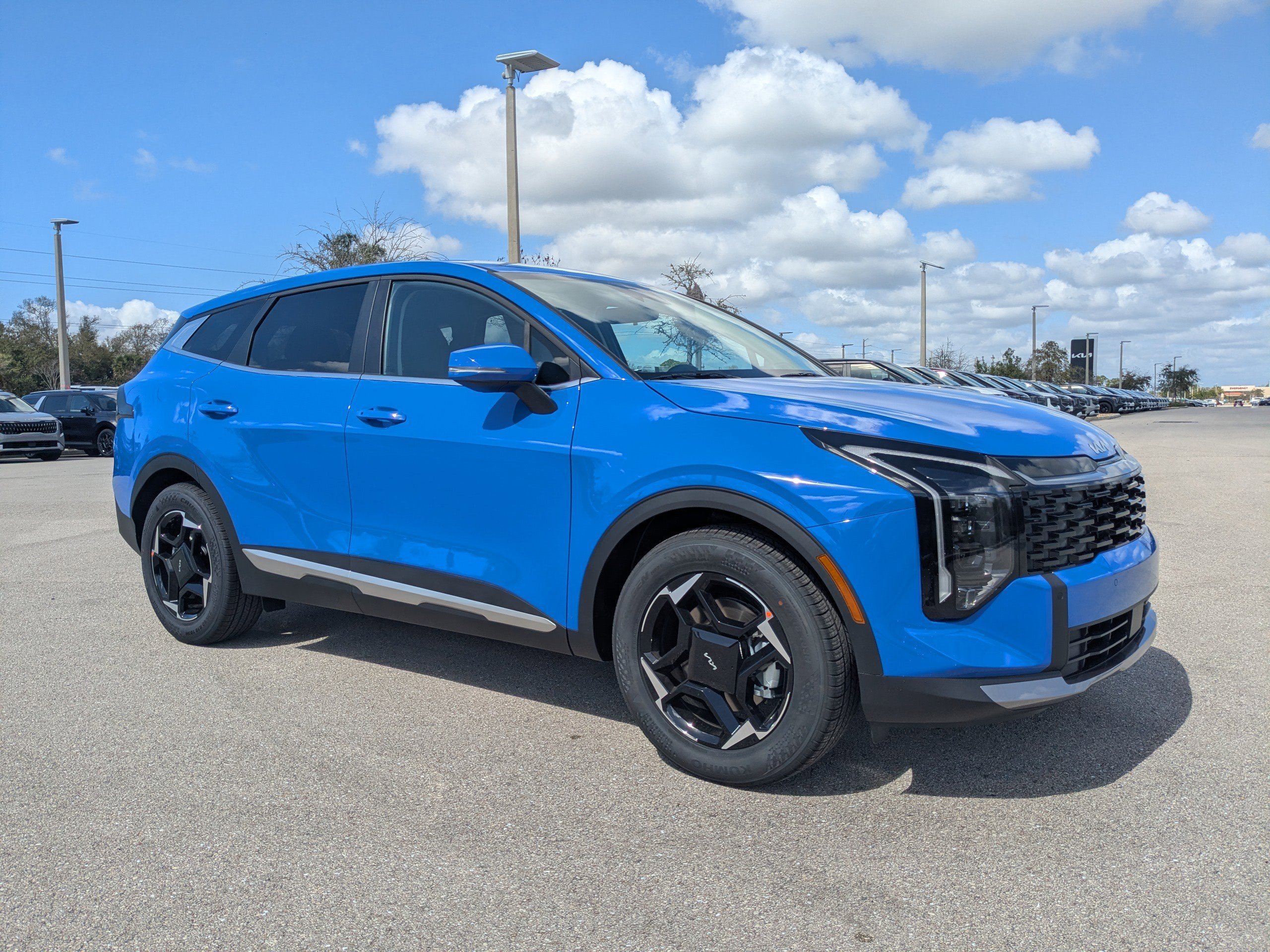 New 2026 Nebular Blue Kia EX image 2