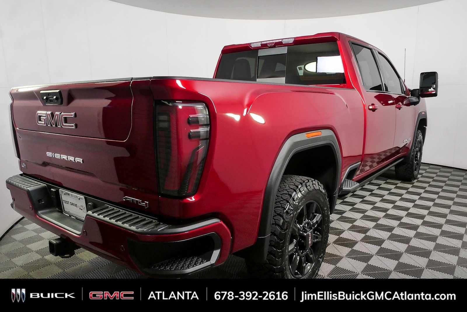 Used 2024 Volcanic Red Tintcoat GMC AT4 image 3