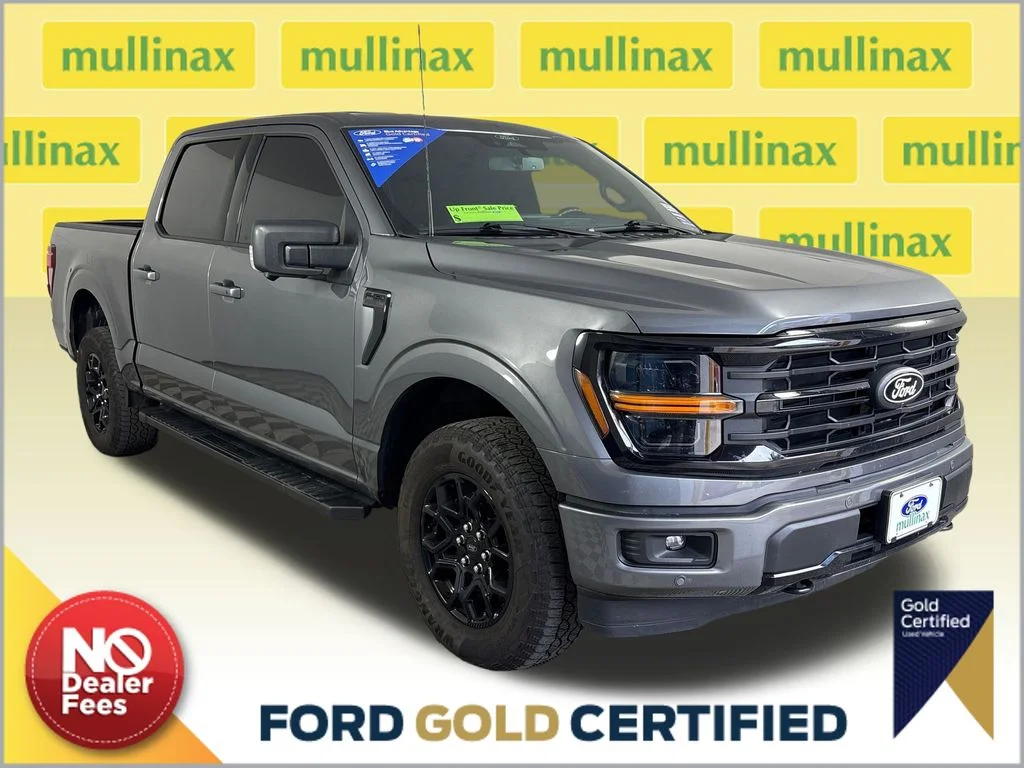 Certified Used 2024 Gray Ford XLT image 1