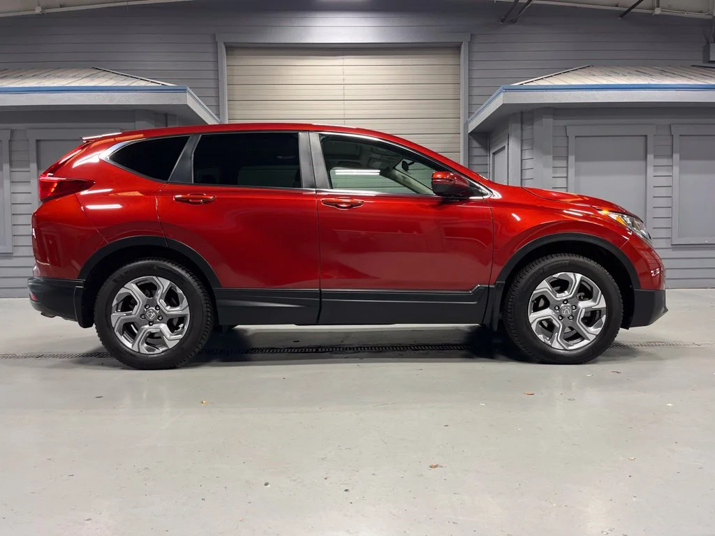 Certified Used 2017 Molten Lava Pearl Honda EX image 8