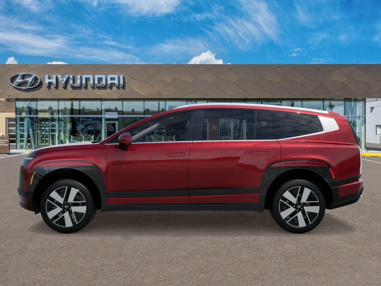 New 2026 Ultimate Red Hyundai SEL image 3