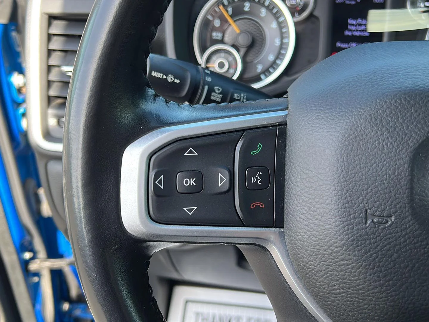 Used 2020 Hydro Blue Pearlcoat Ram Big Horn image 8