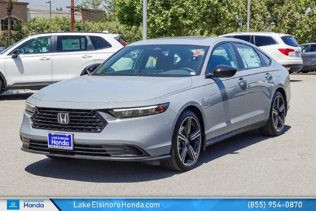 New 2026 Urban Gray Pearl Honda Sport Hybrid image 3