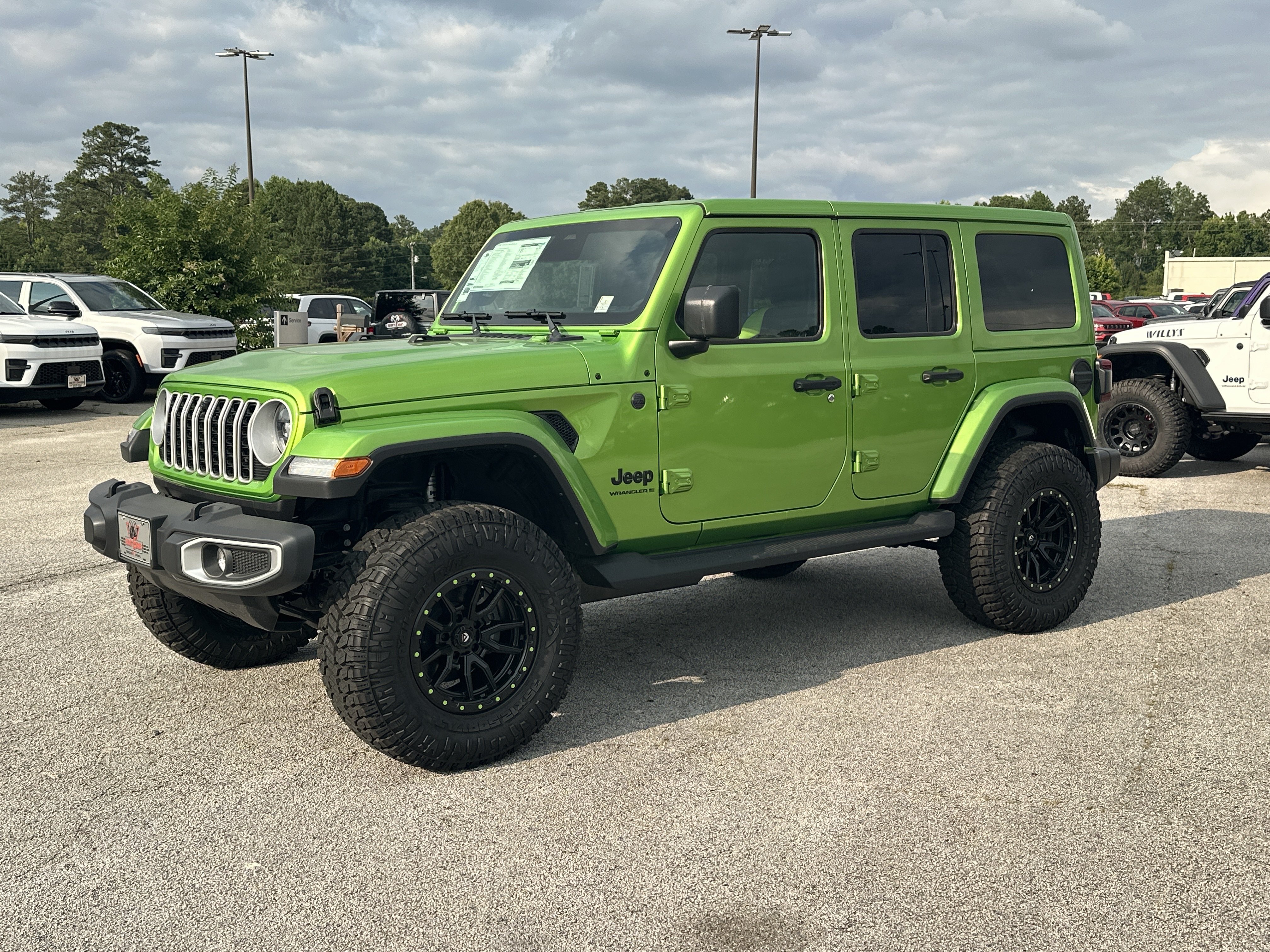 New 2026 Mojito Clear-Coat Exterior Paint Jeep Sahara image 4