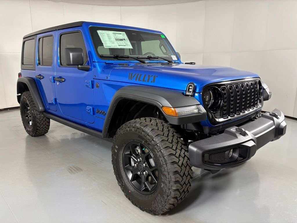 New 2026 Hydro Blue Pearlcoat Jeep Willys image 2