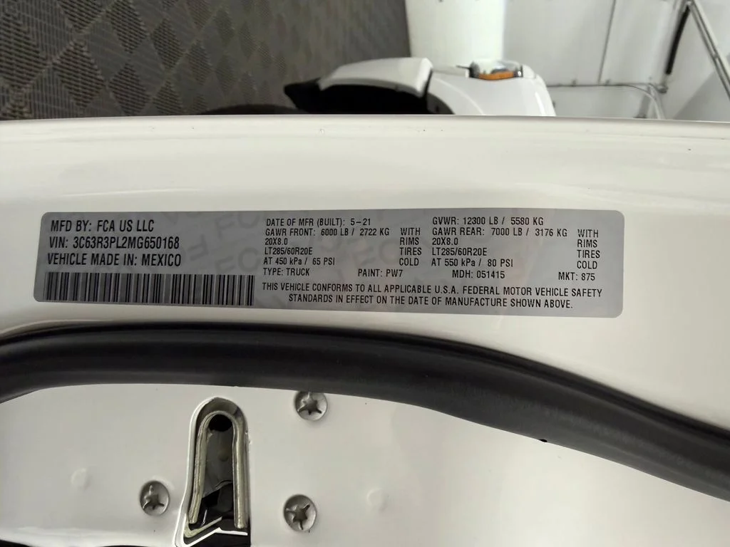 Used 2021 Bright White Clearcoat Ram Limited image 28