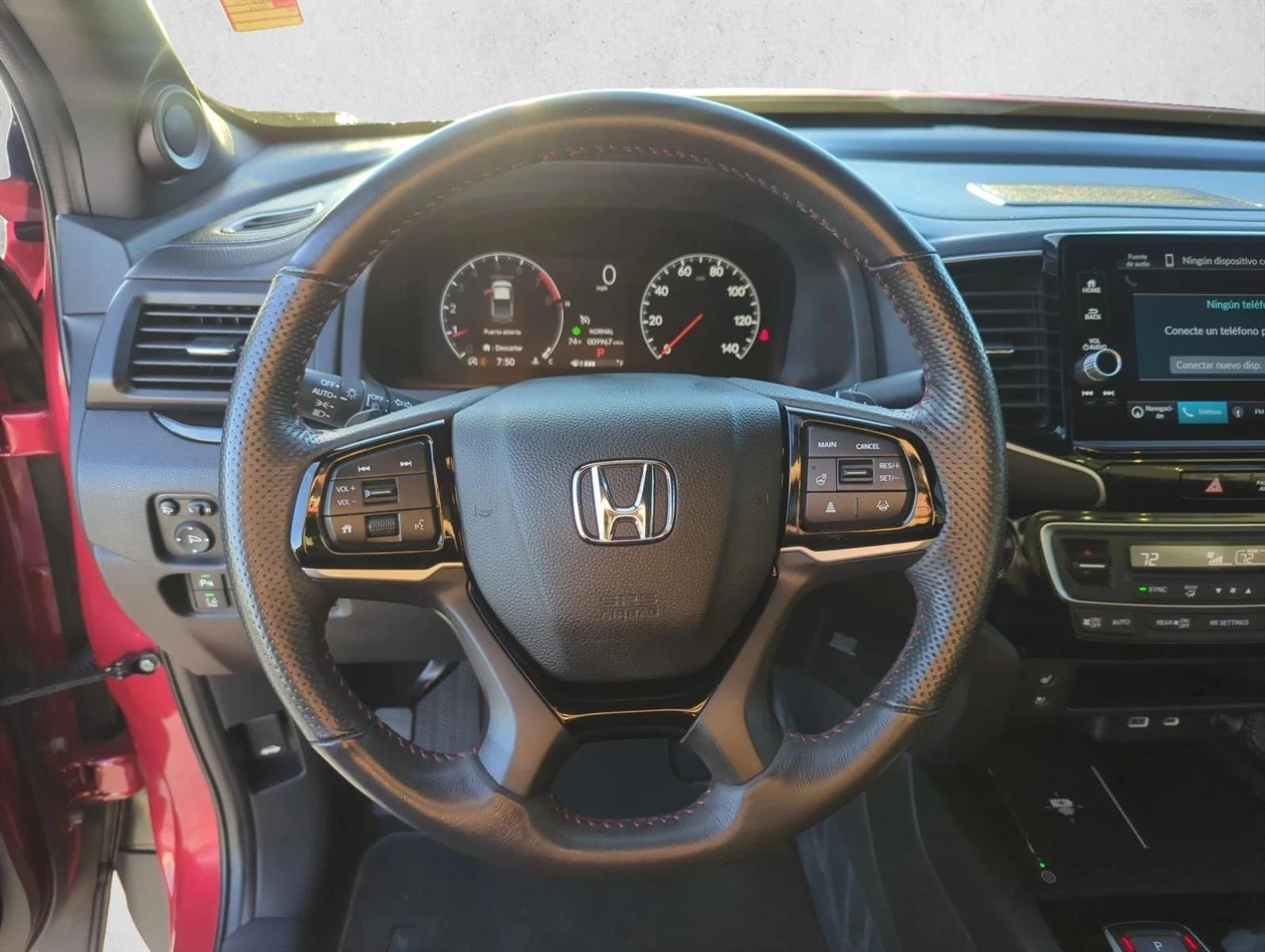 Used 2025 Radiant Red Metallic Ii Honda Black Edition image 12