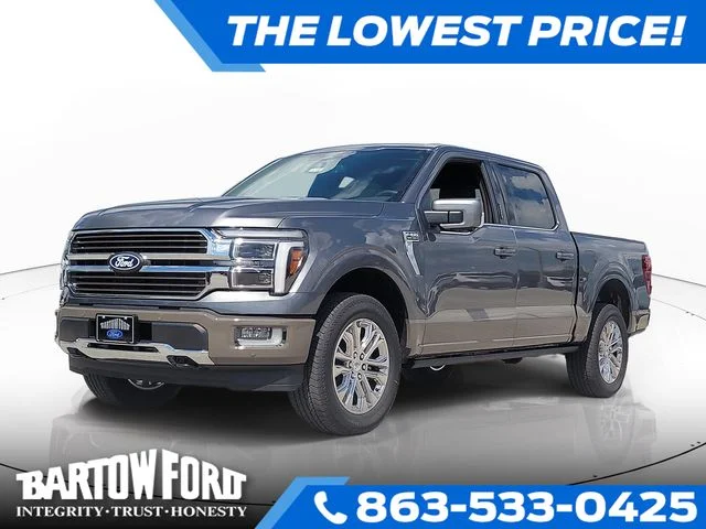 New 2026 Gray Metallic Ford King Ranch image 1