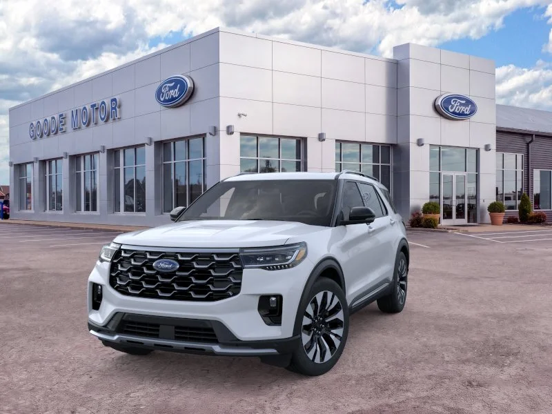New 2026 Space White Metallic Ford Platinum™ image 2