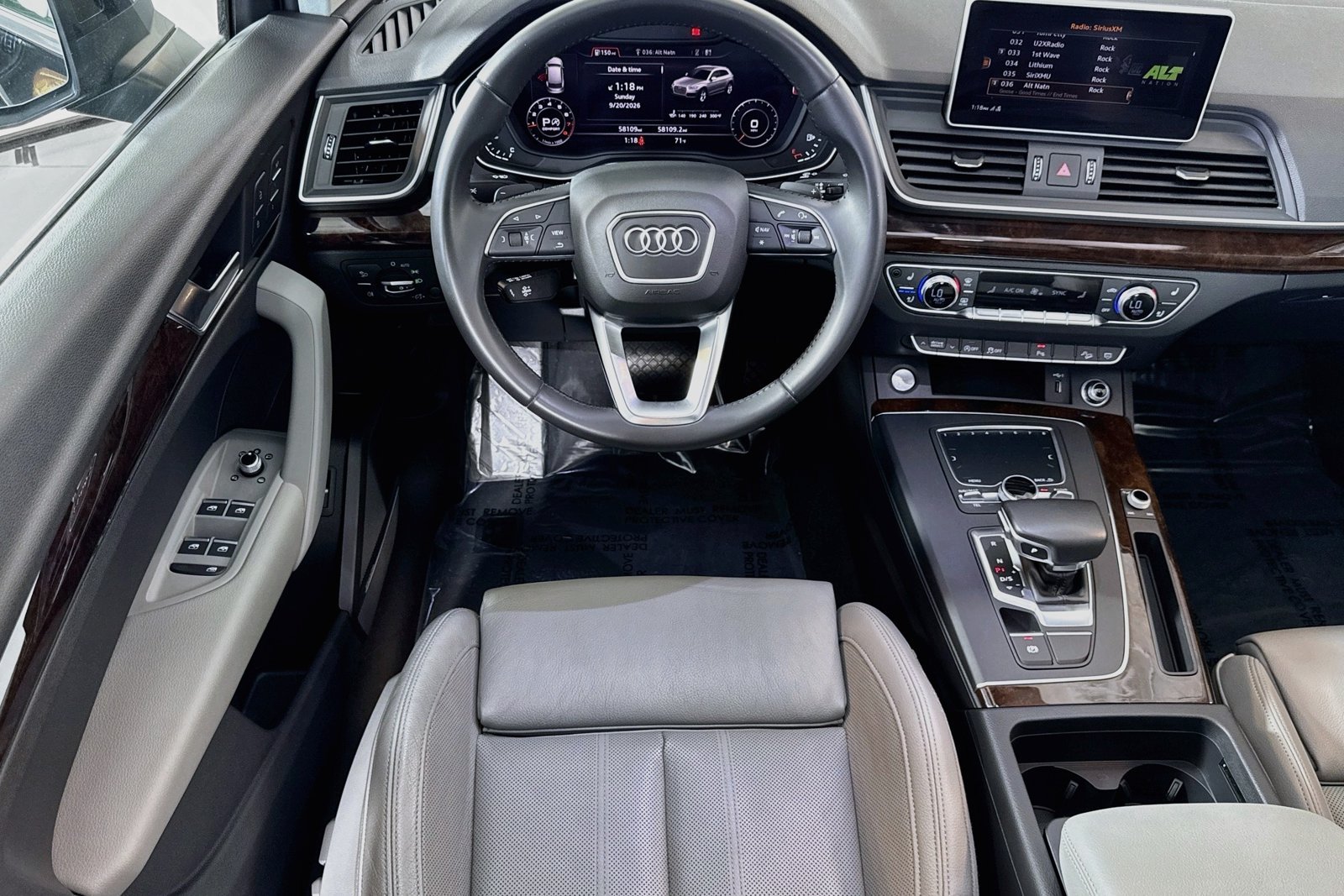 Used 2018 Moonlight Blue Metallic Audi Premium Plus image 21