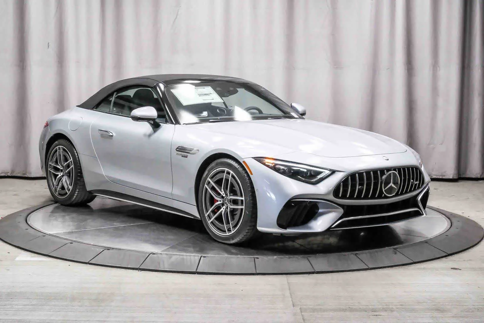 New 2025 Cirrus Silver Metallic Mercedes-Benz AMG® SL 55 Roadster image 46