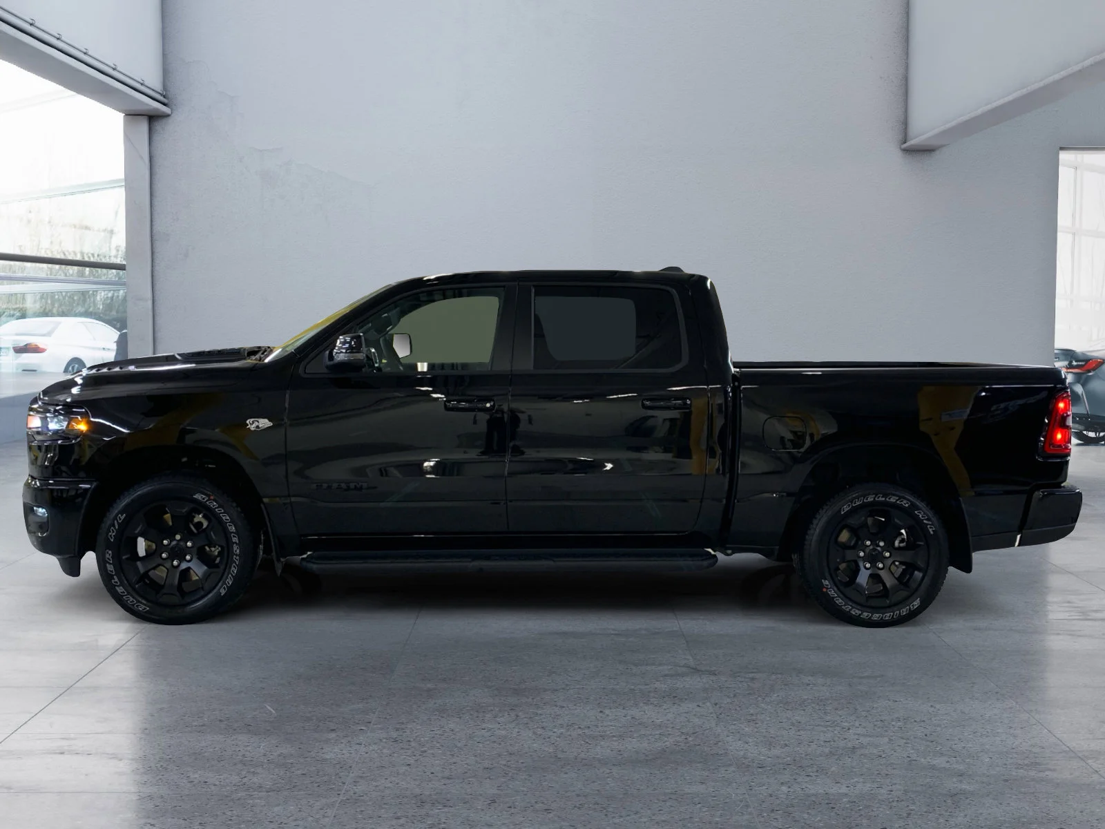 New 2026 Diamond Blk Crystal Pearl Ram Sport image 2