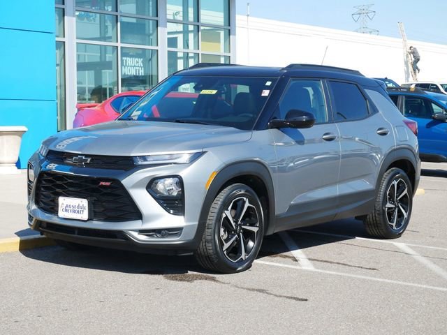 Used 2023 Chevrolet TrailBlazer RS with VIN KL79MTSL2PB152409 for sale in Roseville, Minnesota