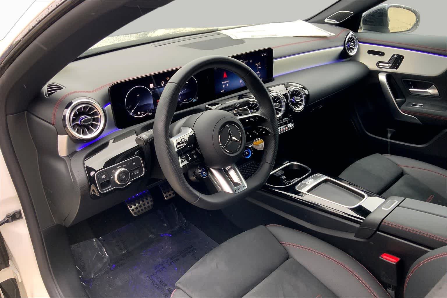 New 2025 Polar White Mercedes-Benz AMG® CLA 35 image 8