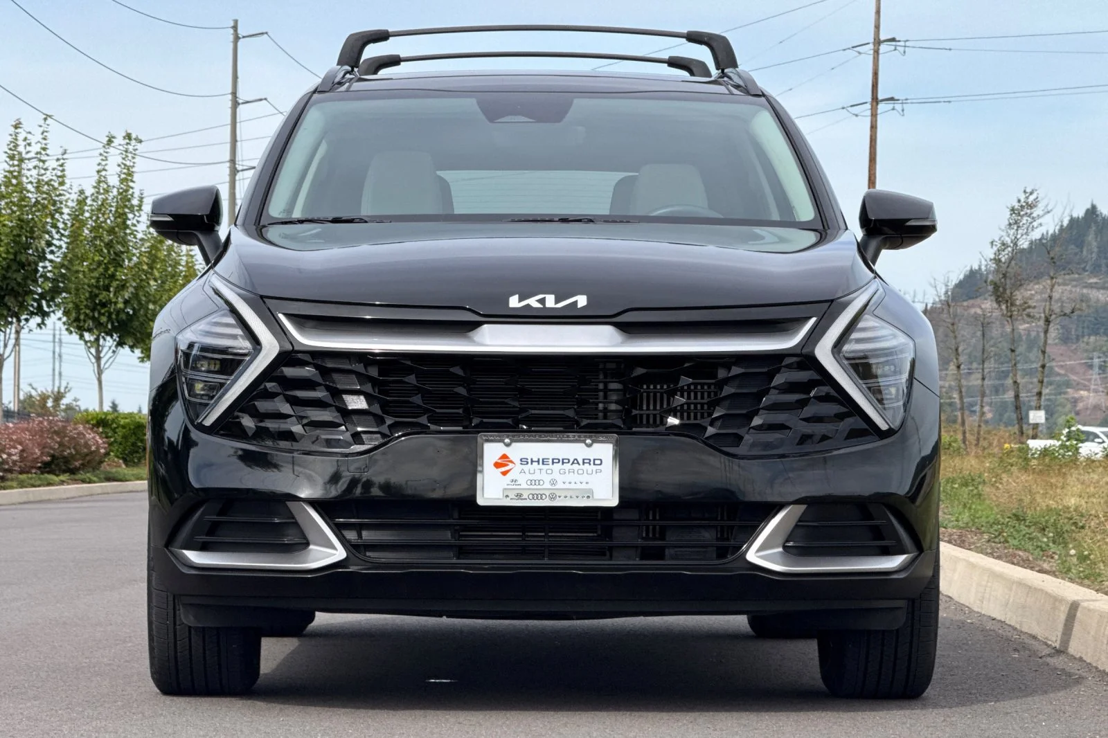 Used 2025 Black Kia EX image 8