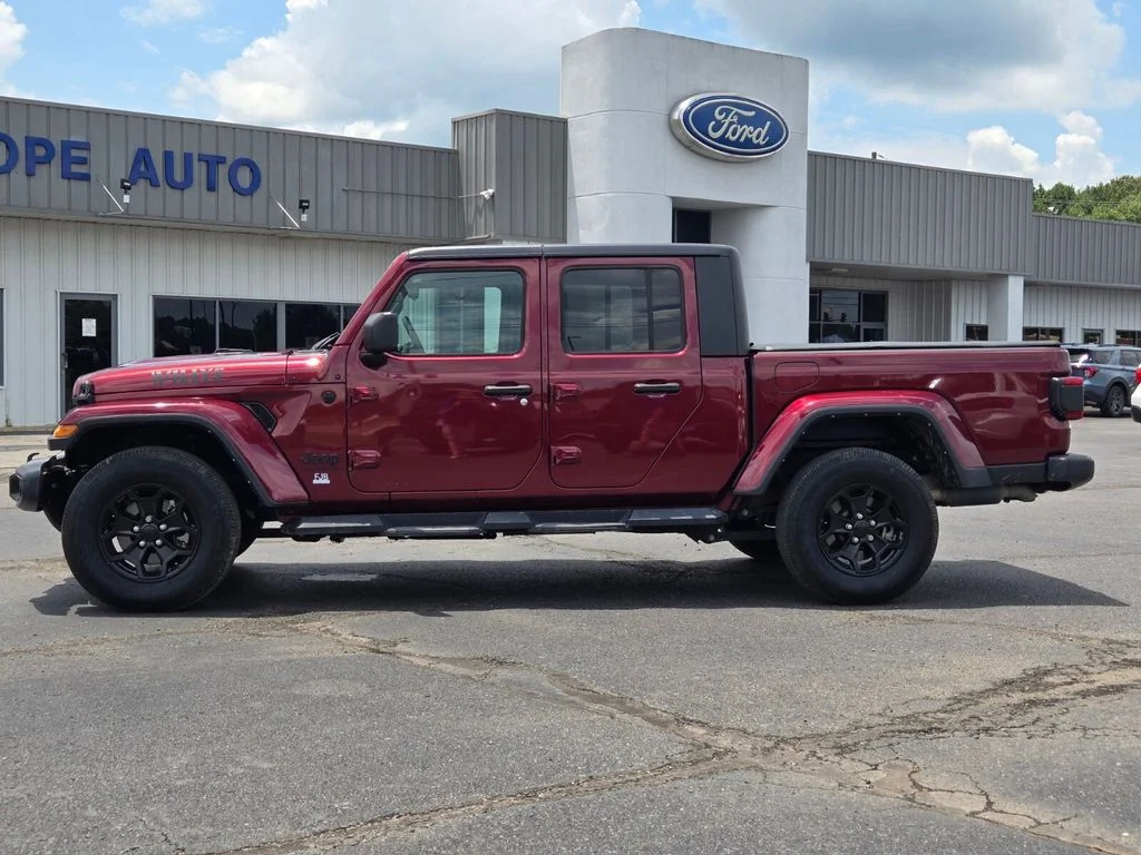 Used 2021 Red Jeep Willys image 2