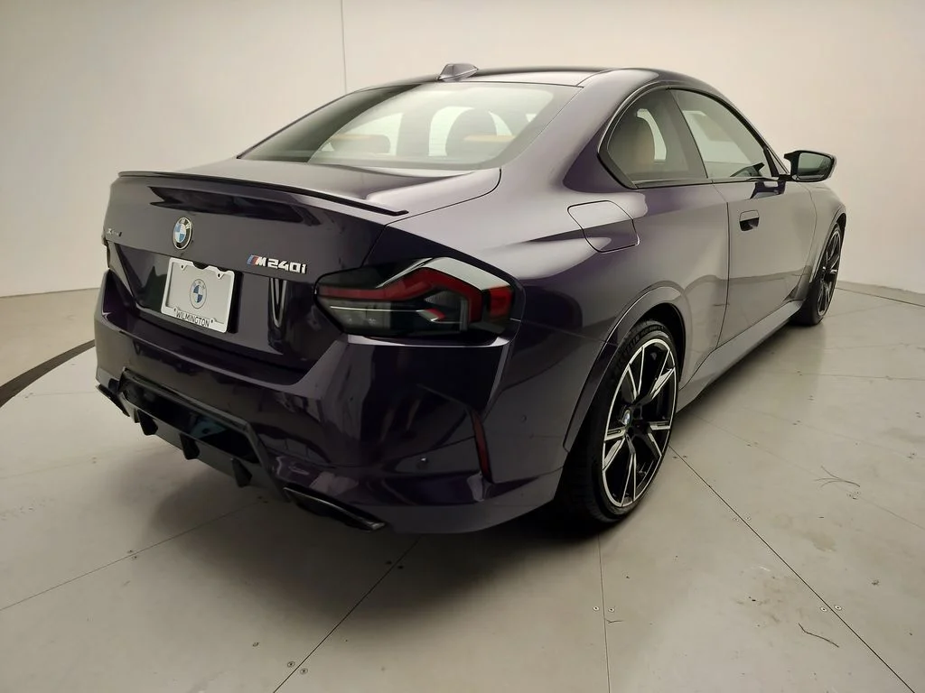 Certified Used 2025 Thundernight Metallic BMW M240i xDrive image 3