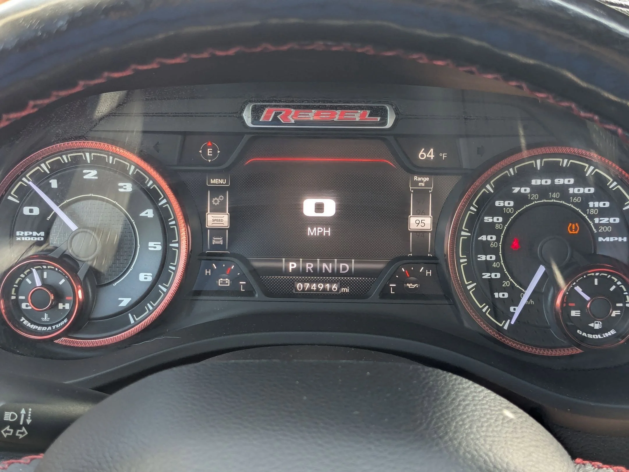 Used 2020 Billet Silver Metallic Clearcoat Ram Rebel image 15
