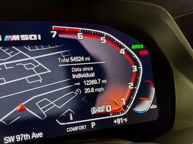Used 2021 Blue BMW M50i image 13