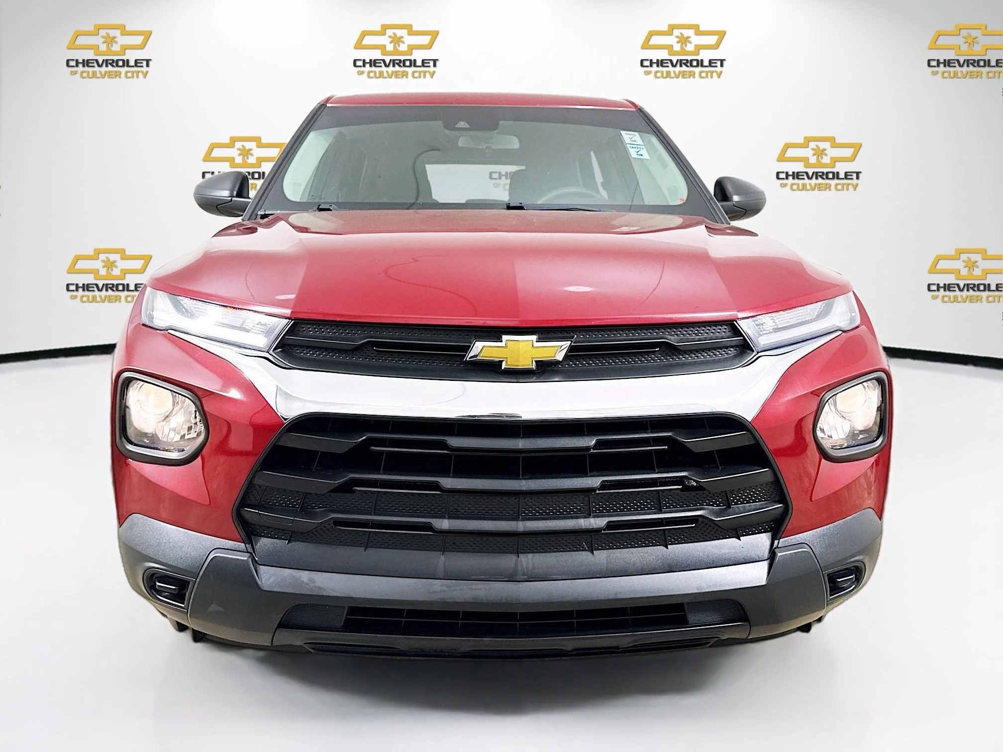 Used 2021 SCARLET RED METALLIC Chevrolet LS image 2
