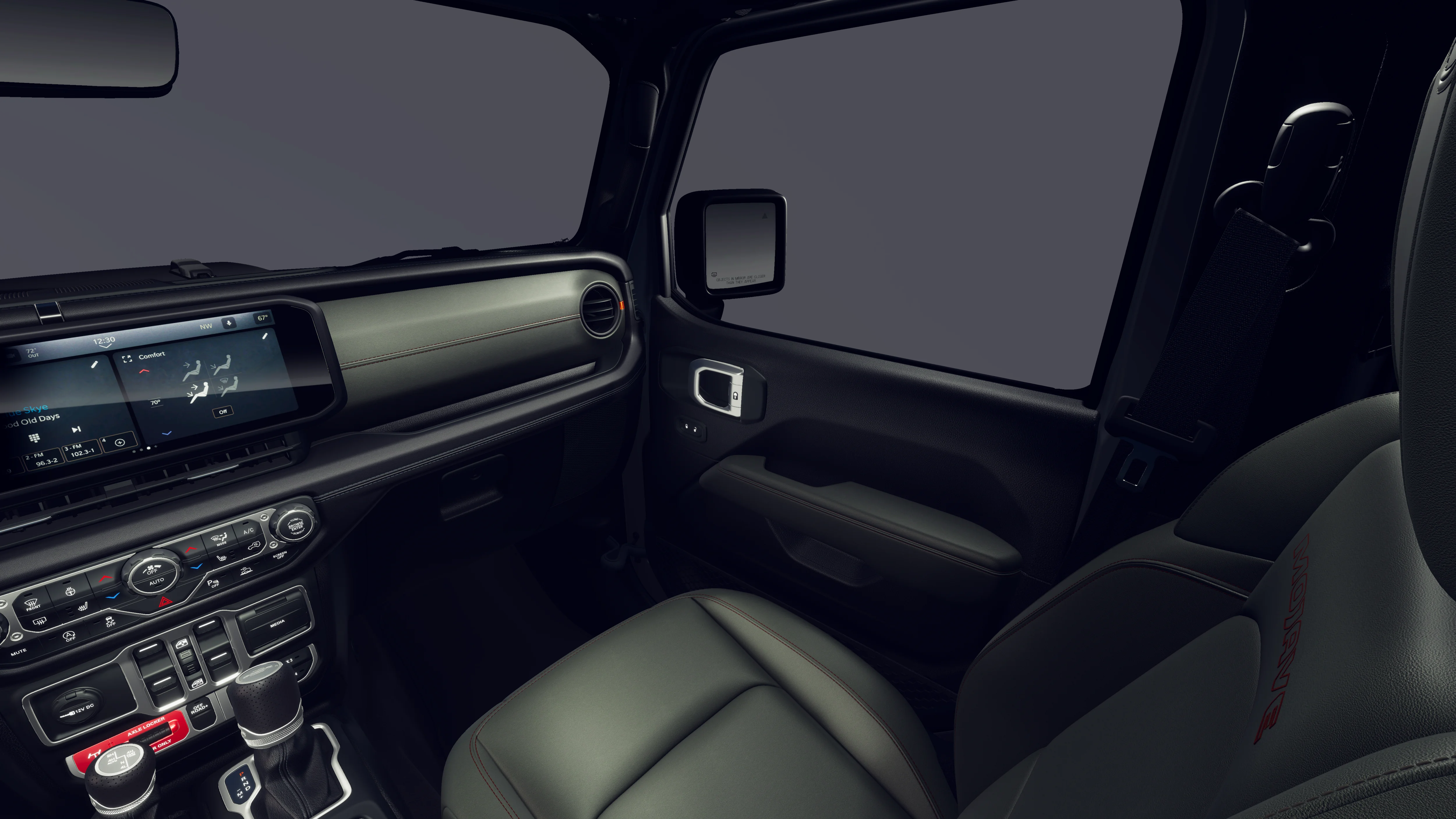 New 2026 Bright White Clear-Coat Exterior Paint Jeep Mojave image 33