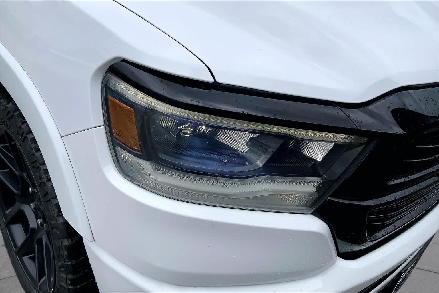 Used 2021 Bright White Clearcoat Ram Laramie image 26