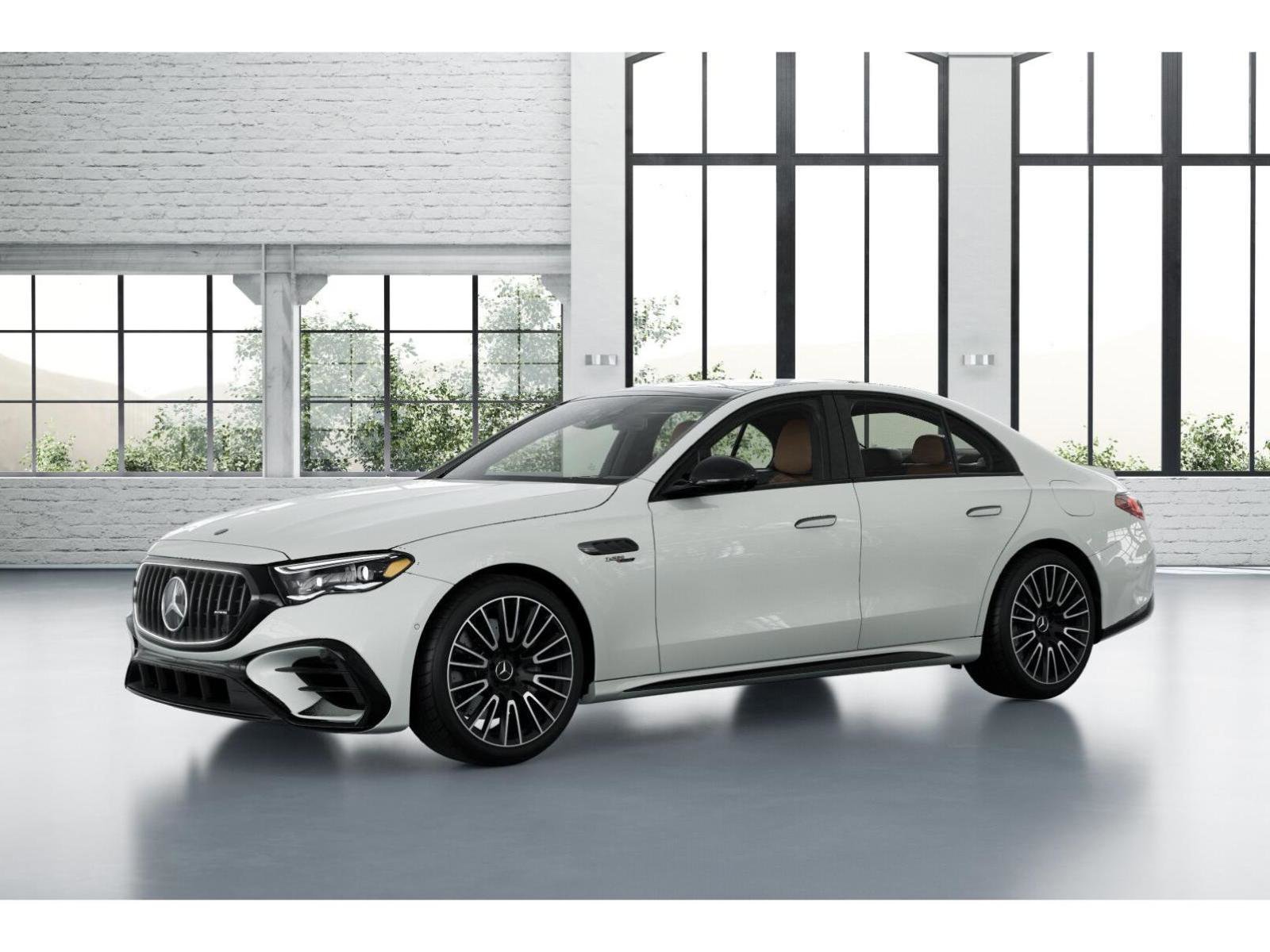 New 2026 MANUFAKTUR Moonlight White Metallic Mercedes-Benz AMG® E 53 E 4MATIC+ Sedan image 51