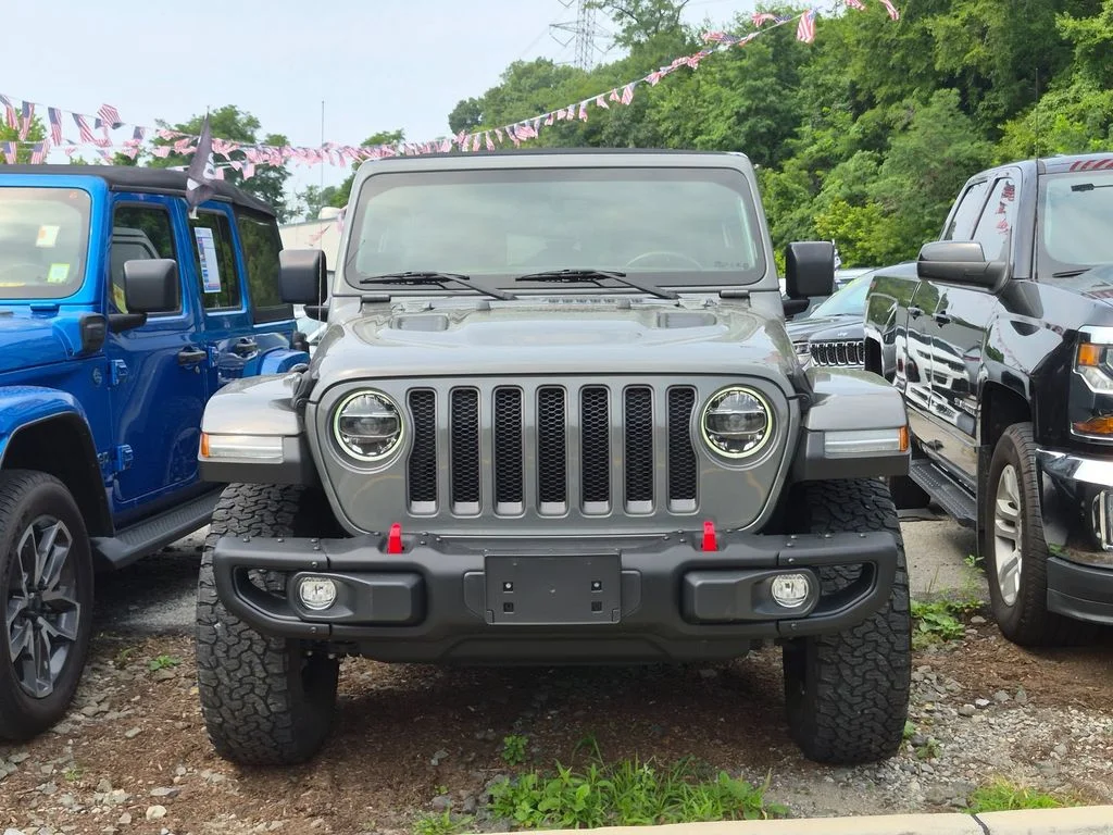 Used 2022 Gray Jeep Unlimited Rubicon image 3