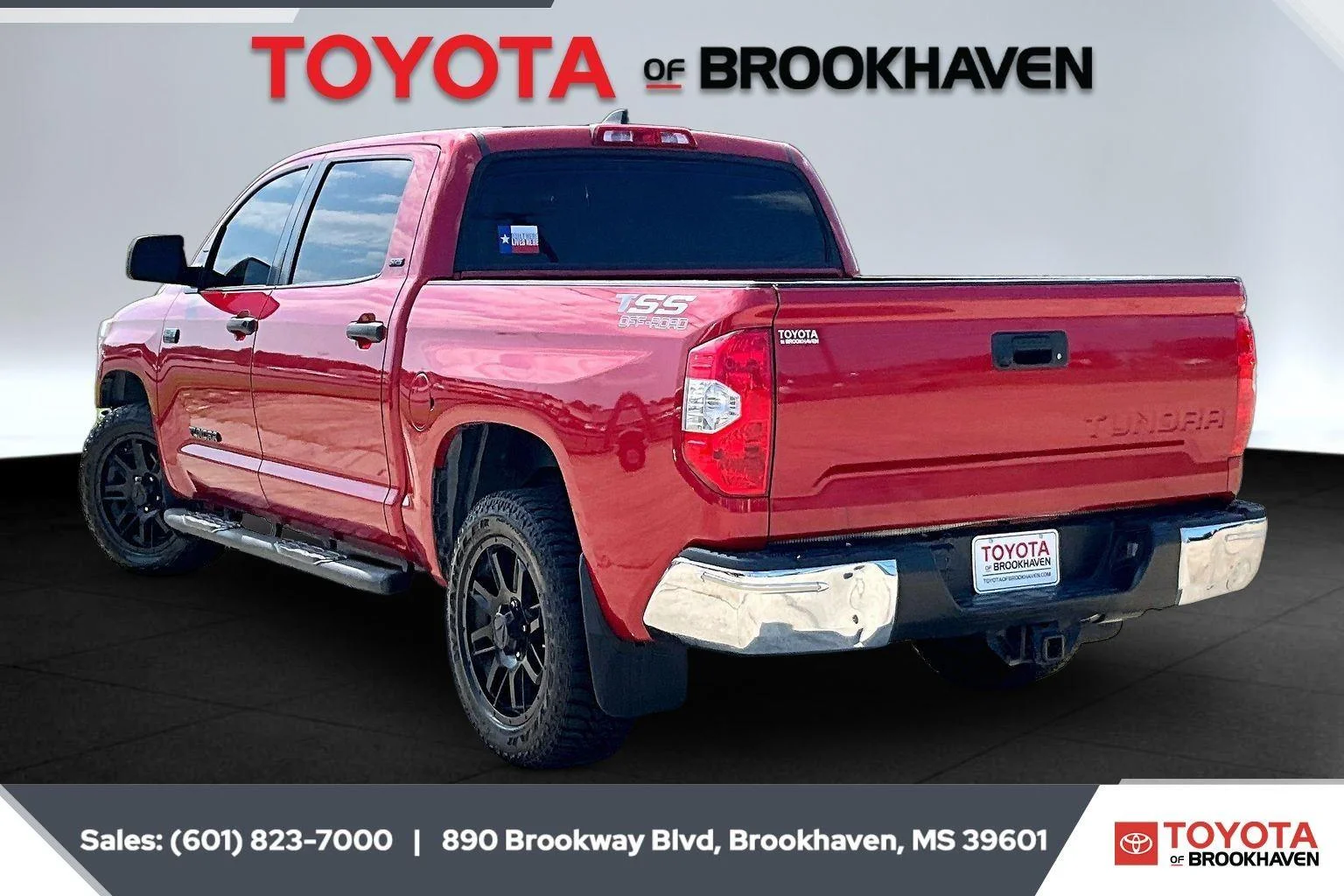 Used 2021 Barcelona Red Metallic Toyota SR5 image 2