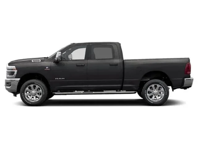 New 2027 Diamond Black Crystal Pearlcoat RAM Laramie image 2