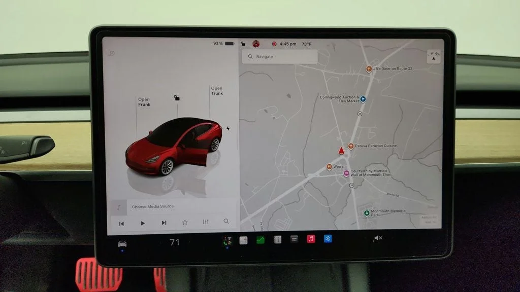 Used 2023 Red Multi-Coat Tesla RWD w/ 19