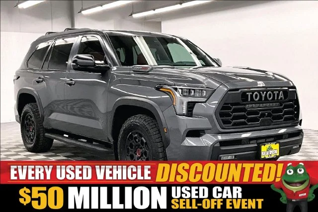 Used 2024 Magnetic Gray Metallic Toyota TRD Pro image 1