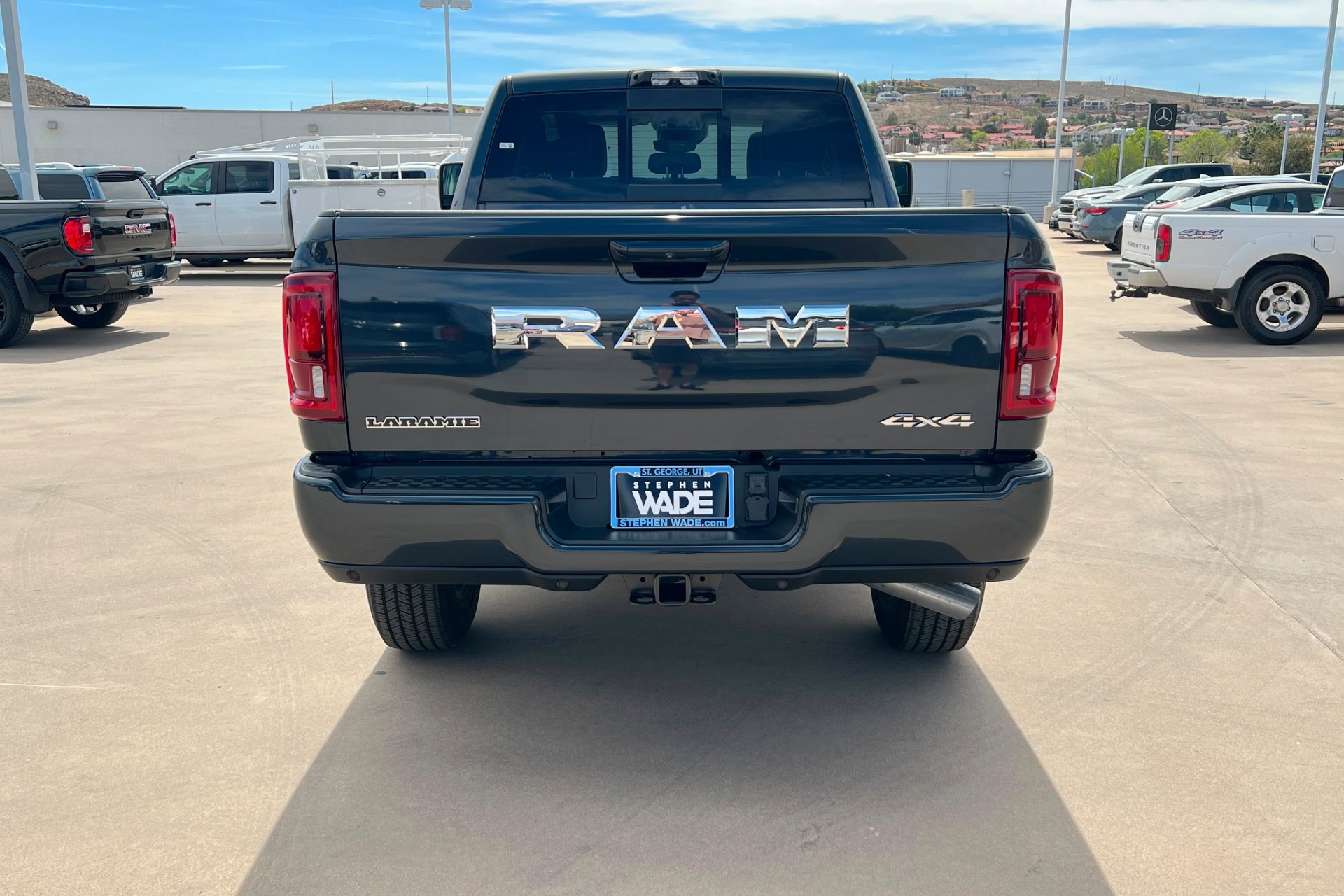 New 2026 Forged Blue Metallic Exterior Paint RAM Laramie image 5