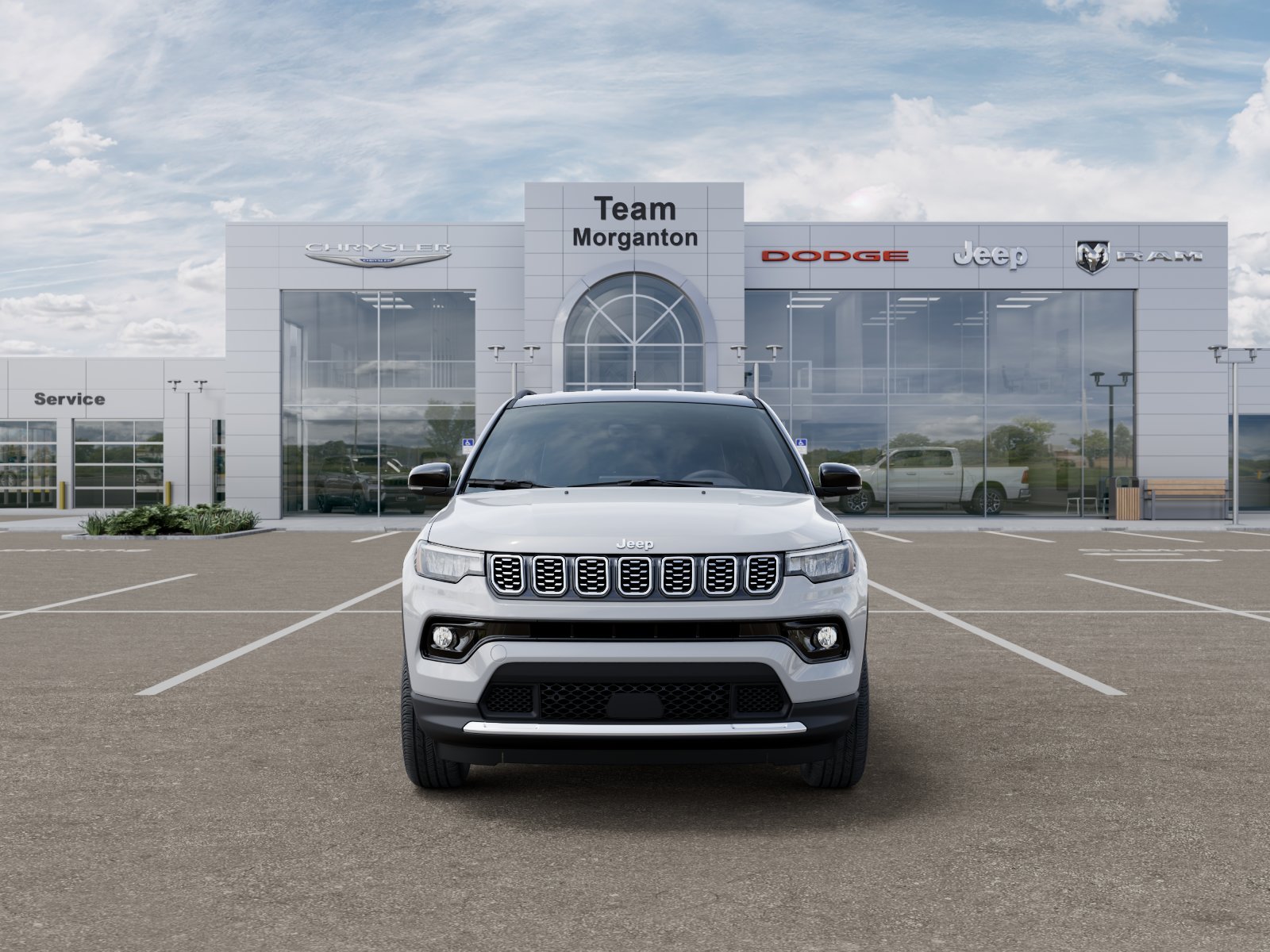New 2026 Bright White Clear-Coat Exterior Paint Jeep Limited image 32