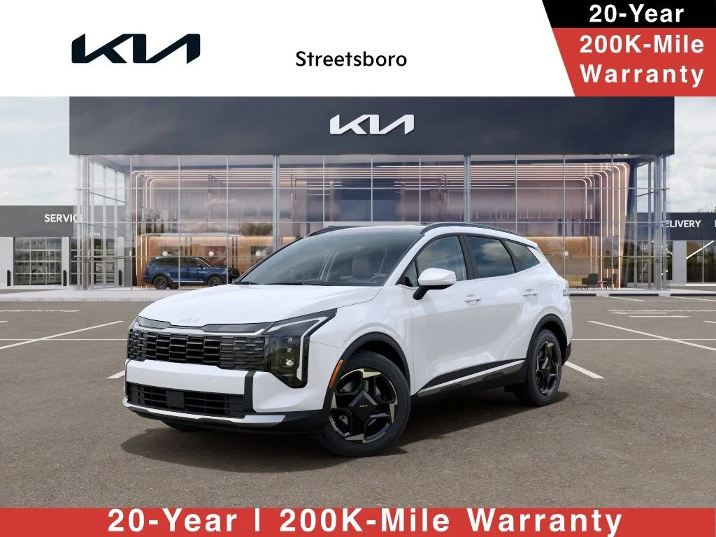 New 2026 Glacial White Kia EX image 1