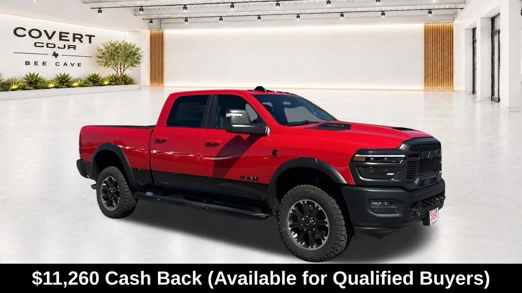 New 2026 Flame Red Clearcoat RAM Rebel image 13