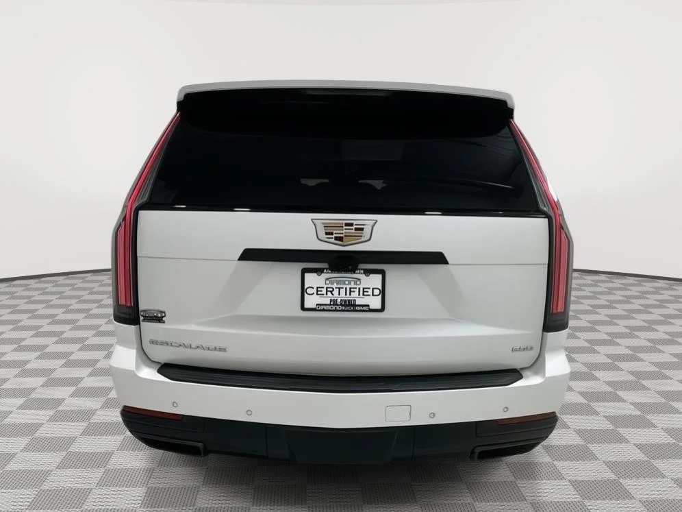 Used 2025 Crystal White Tricoat Cadillac Sport Platinum image 4