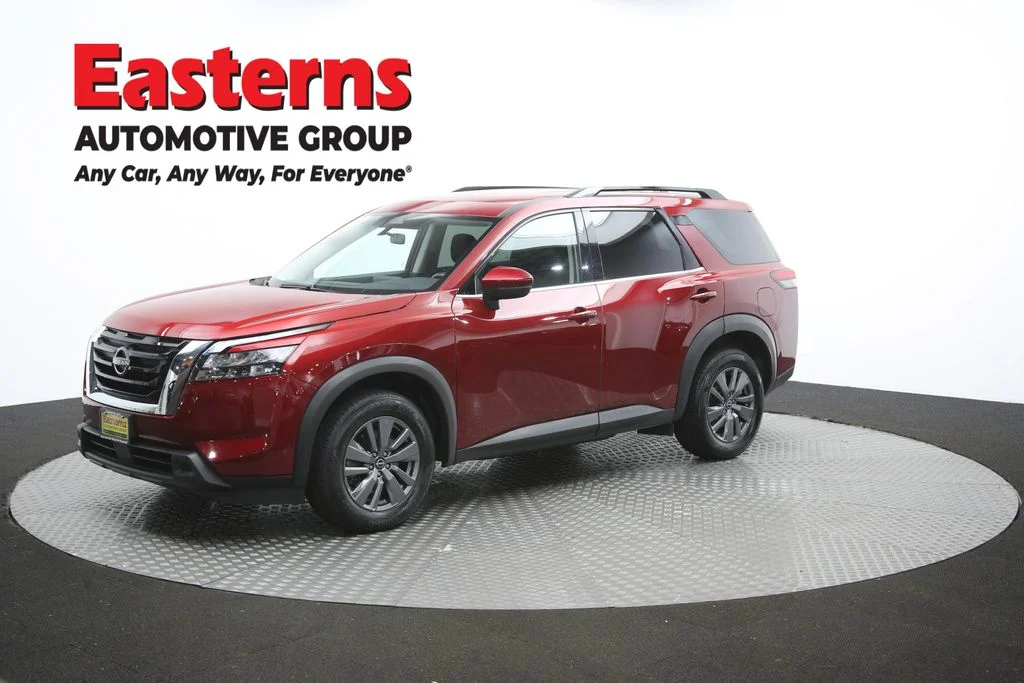 Used 2025 Red Nissan SV image 56