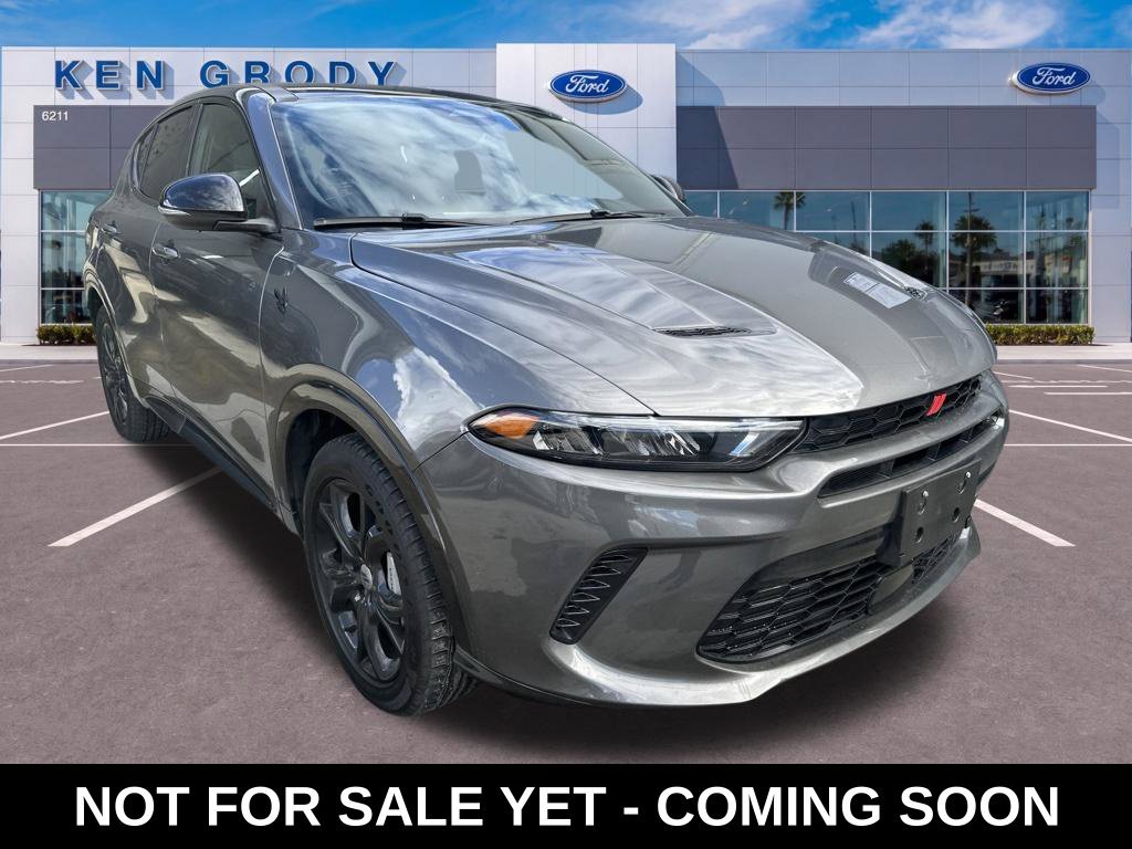Used 2024 Gray Dodge R/T Plus image 1