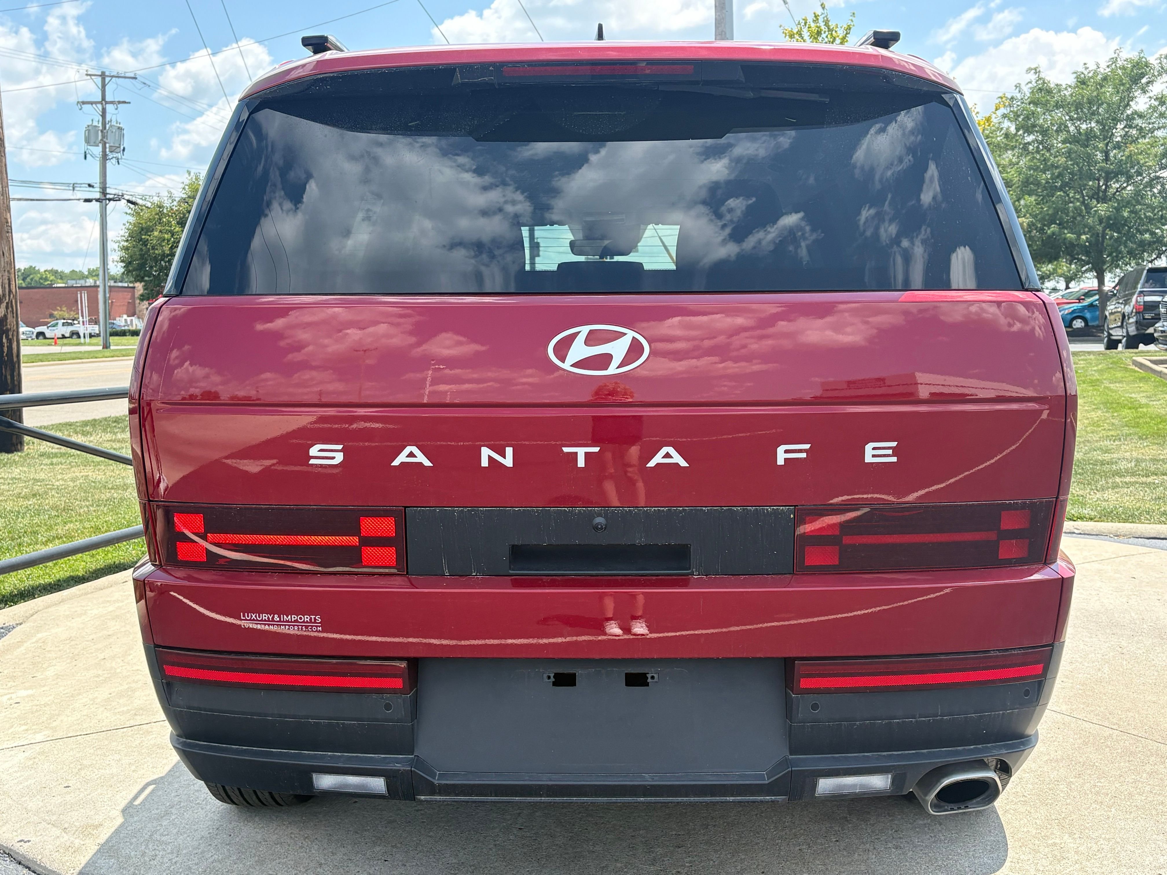 Used 2026 Ultimate Red Hyundai SEL image 6