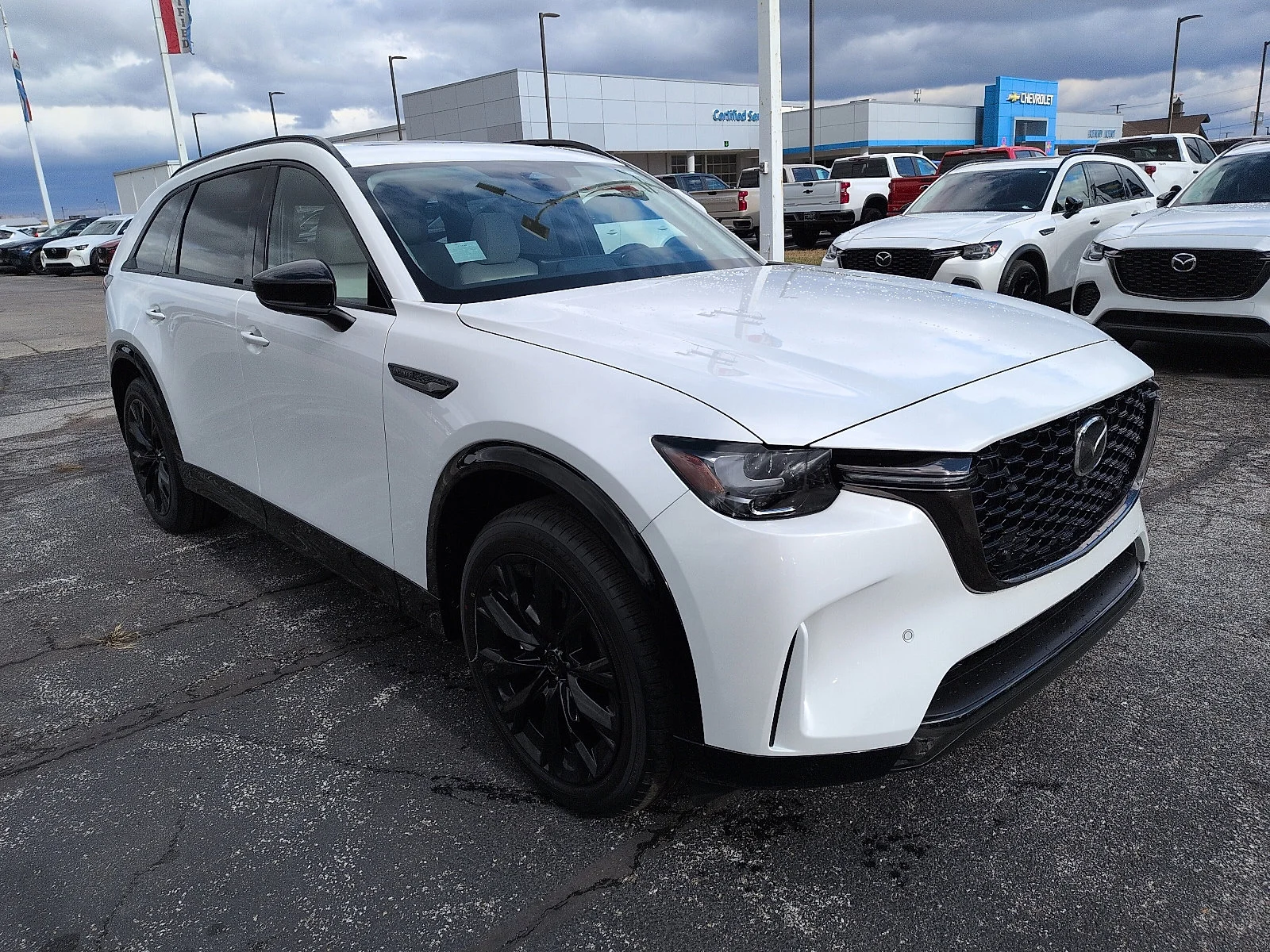 New 2026 Rhodium White Premium Mazda S Premium Sport image 1
