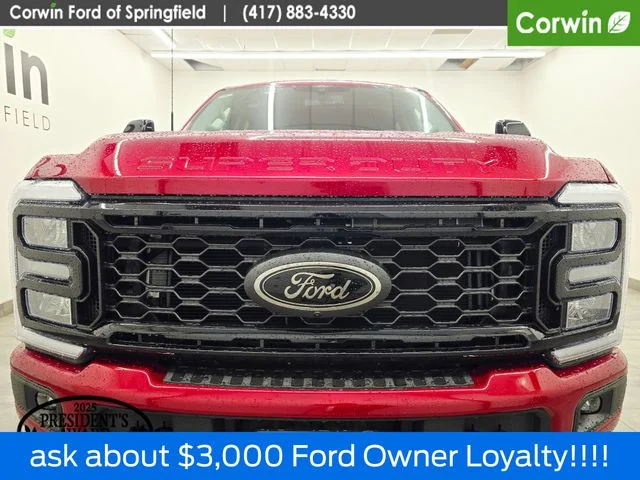 New 2026 Ruby Red Metallic Tinted Clearcoat Ford F-250® Lariat® image 12