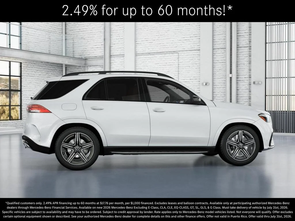 New 2026 MANUFAKTUR Moonlight White Metallic Mercedes-Benz GLE 450 image 17