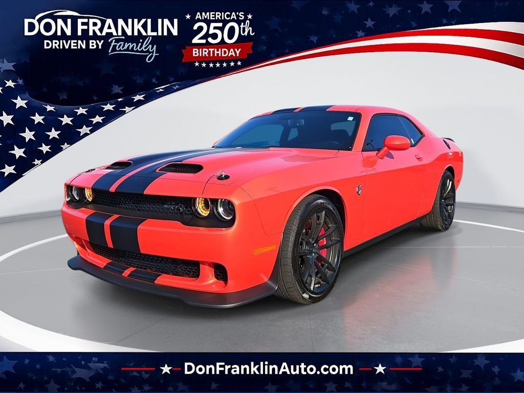 Used 2023 Orange Dodge SRT Hellcat image 1